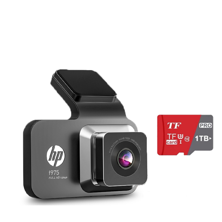 Registratore di guida HP + menu italiano + visione notturna HD + GPS + scheda di memoria di grande capacità (1TB)